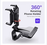 (kẹp cam) Giá đỡ kẹp điện thoại vô lăng,taplo xoay 360 độ