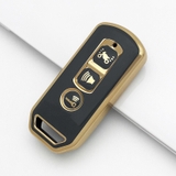 TPU ốp khóa nhựa xe máy viền vàng