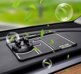 Thảm giá đỡ đt xoay 360 độ + sáp thơm màu