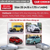 Bạt phủ toàn xe 3 lớp dập nhôm size
