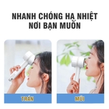 (3 màu) Quạt Cầm Tay Làm Mát Nhanh Công Nghệ Mới Chất Bán Dẫn Borneol Nhanh Chóng Làm Mát Quạt Kẹp Siêu Yên Tĩnh