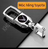 Móc Khoá Xoay 360 Độ dán Logo kèm 1 tô vít
