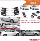 Bộ 2 mang cá 4T dán sườn giả hốc gió trang trí ô tô