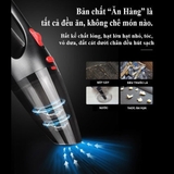 Hút bụi cầm tay cắm cổng usb công suất 120W - sạc pin - hộp đen