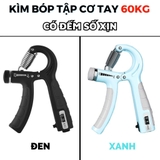Kìm Bóp Tay Kìm Tập Cơ Tay Dụng Cụ Tập Gym Tại Nhà Điều Chỉnh Lực 5-60kg Có Đếm số tự động