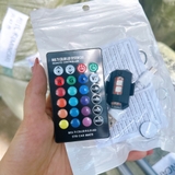 Sét 1 Đèn LED Cảnh Báo Chống Va Chạm 7 Màu Drone Mini- Có Remote điều khiển từ xa