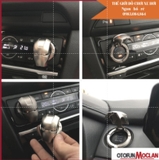 Nắp Dán Bảo Vệ Nút Bấm Khởi Động Start/Stop Engine Cho Xe Hơi, Ô Tô Bằng Kim Loại Hình Iron Man Độc Đáo