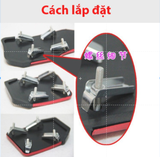 Ốp Bọc Chân Ga Chân Phanh Cho Ô Tô