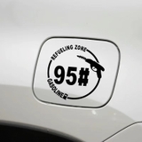 Tem Decal Dán Nắp Bình Xăng Ô Tô