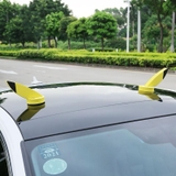 Bộ 2 Miếng Dán Tai Mèo , Tai Thỏ , Pikachu Dễ Thương Trang Trí Nóc Xe Ô Tô