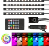 Đèn Led gầm ghế ô tô nháy theo nhạc 4 thanh dài
