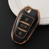 (TPU) Ốp khóa mạ nhựa  xe Peugoet