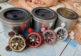 Quạt gió mickey+sáp thơm gắn của gió - tai mèo đính đá