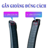 1 cái gioăng cột B lõi thép dài 80cm lắp đặt 2 bên mép cửa