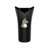 Cốc đựng ô đen trơn - thùng rác mini treo sau ghế
