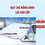 (KH) Bạt kính lái hút nam châm có tai che gương fom mới 2026