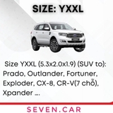 Bạt phủ toàn xe 3 lớp dập nhôm size