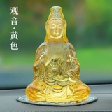 (17 mẫu ) Tượng phật bà Quan âm lưu ly trang trí taplo xe hơi