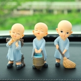 Chú tiểu áo xanh ngộ nghĩnh đáng yêu - 3 chủ đề lao động, âm nhạc, luyện võ