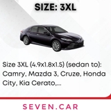 Bạt phủ toàn xe 3 lớp dập nhôm size