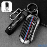 Móc khoá dây da dài sợi carbon thể thao in logo hãng