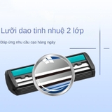 Dao cạo râu RUYUN đóng gói riêng lẻ nhỏ gọn du lịch tiện lợi