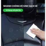 Khăn ướt vệ sinh nội thất oto tiện dụng - Giấy ướt phục hồi nội thất sáng bóng