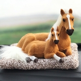 ( loại đôi ) Thú bông than hoạt tính trên ô tô 20x28cm