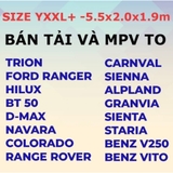 [Vải Bạt Dù Siêu Dày 3 Lớp - Siều Bền] Bạt Phủ Toàn Xe Ô Tô Màu Rằn Di - Quân Đội