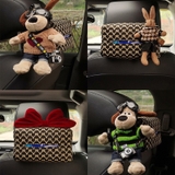 Túi khăn giấy mới NY mix nơ gấu