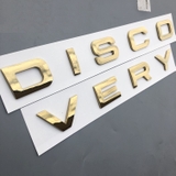 Chữ nổi 3D Discovery dán nắp capo màu