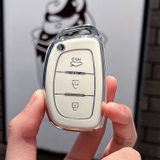 (TPU) Ốp khóa mạ nhựa xe Hyundai
