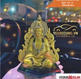 Tượng Phật Quan Âm Đế Kính trang trí xe ô tô - bàn làm việc