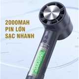 (3 màu) Quạt Cầm Tay Làm Mát Nhanh Công Nghệ Mới Chất Bán Dẫn Borneol Nhanh Chóng Làm Mát Quạt Kẹp Siêu Yên Tĩnh