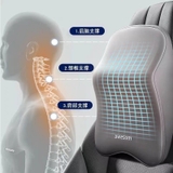 (Mẫu 1 To) Gối cá và tựa lưng AWESOME ruột cao su non cao cấp