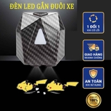 Đèn Led Trang Trí VikiTech Gắn Đuôi Xe Máy Chiếu Phát Hình Ảnh Chuyển Động Anime Pikachu Chất Liệu Sợi Carbon Nhẹ Chắc