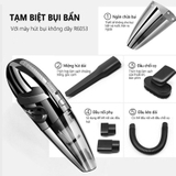 Máy hút bụi mạnh mẽ ướt và khô với máy hút bụi cầm tay không dây bộ sạc USB 【XCQ-R6053】