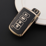(TPU) Ốp khóa mạ nhựa dẻo silicon hãng xe TOYOTA