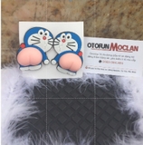 Set 2 miếng dán sticker doremon silicon chống va đập