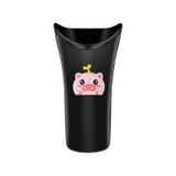 Cốc đựng ô đen trơn - thùng rác mini treo sau ghế