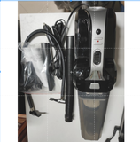 (4 in 1) Máy hút bụi kèm bơm lốp.tích hợp đèn bin và đo áp suất lốp  DC12v