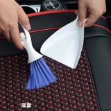Chổi Kèm Khay Rác Mini Quét Bàn Thờ và Ô Tô- chổi vũ công