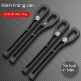 1 Miếng chặn khe ghế gắn logo đính đá kim cương