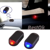 Đèn LED Báo Động 12V Cổng USB Chống Trộm Sử Dụng Năng Lượng Mặt Trời