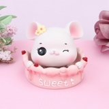 Chuột hồng may mắn
