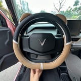 Bọc vô lăng tai mèo tai gấu dễ thương
