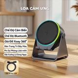 Loa Cảm Ứng Không Dây (3 trong 1) Chân Đế Đa Chức Năng+Âm thanh cảm ứng/Bluetooth Loa, Kết Nối Cảm Ứng Kết nối Bluetooth