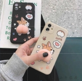Set 2 miếng dán sticker doremon silicon chống va đập