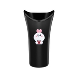Cốc đựng ô đen trơn - thùng rác mini treo sau ghế