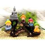 Bộ tượng 4 chú tiểu Tứ Không